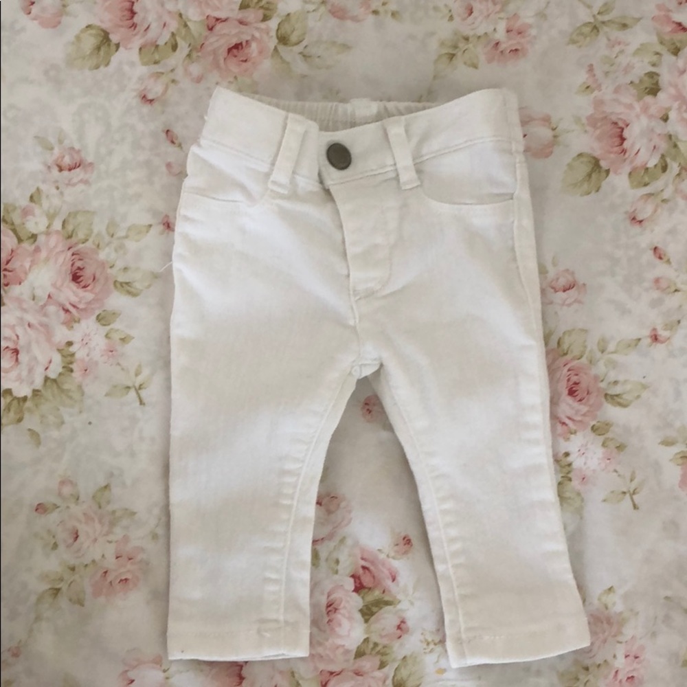 Baby girl old navy white jeans